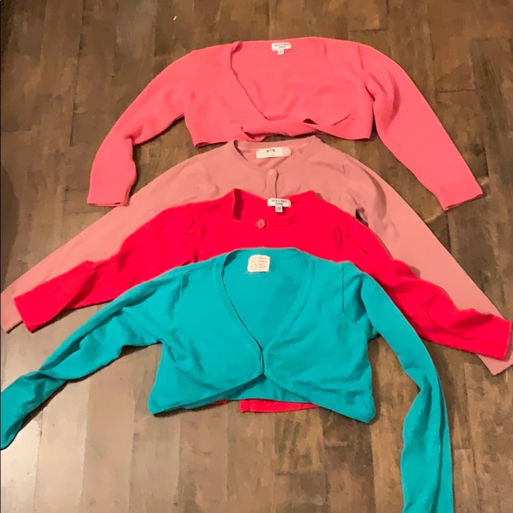 Four jackets for girls